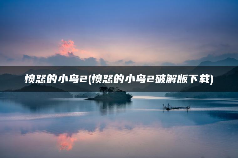 愤怒的小鸟2(愤怒的小鸟2破解版下载)