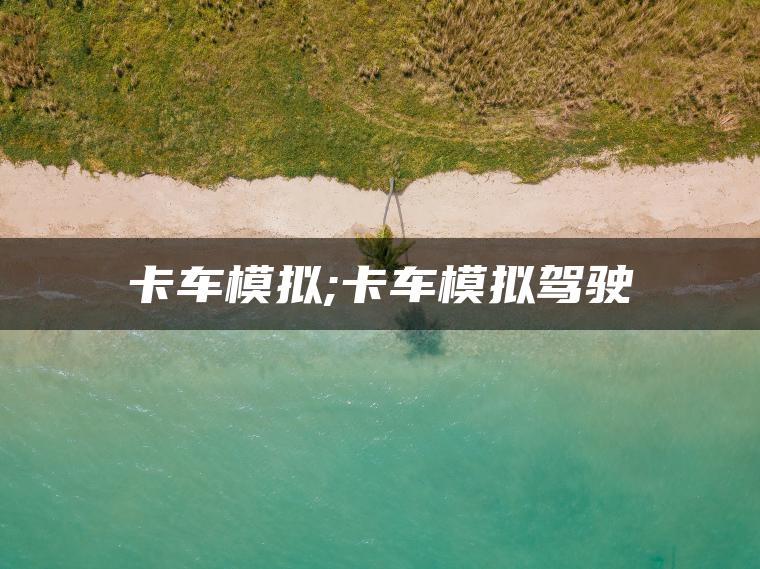 卡车模拟;卡车模拟驾驶