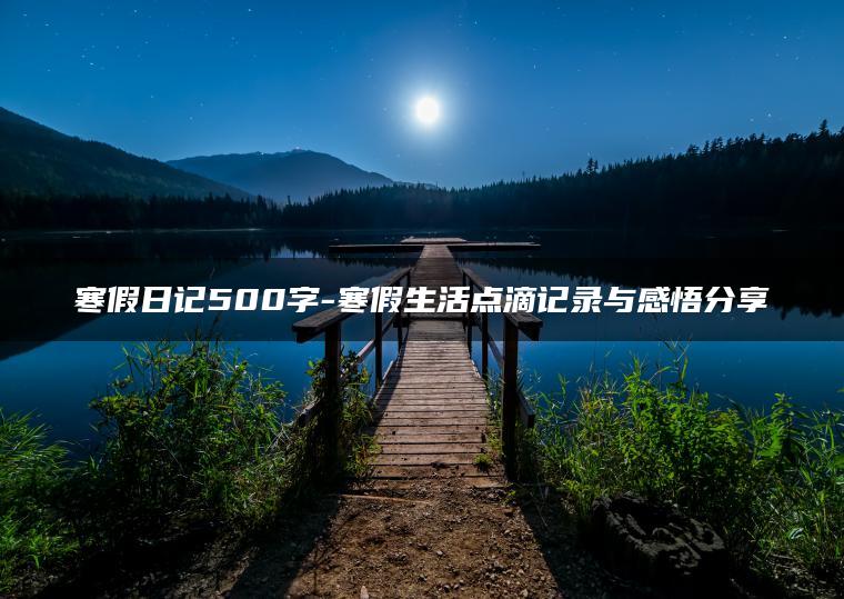 寒假日记500字-寒假生活点滴记录与感悟分享