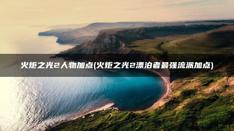 火炬之光2人物加点(火炬之光2漂泊者最强流派加点)