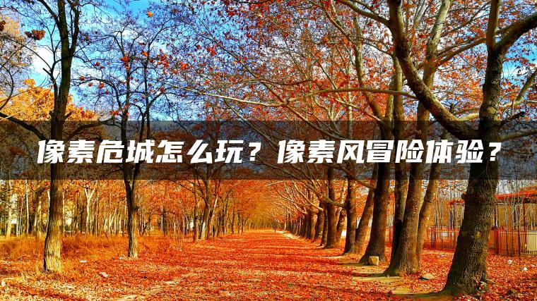 像素危城怎么玩？像素风冒险体验？