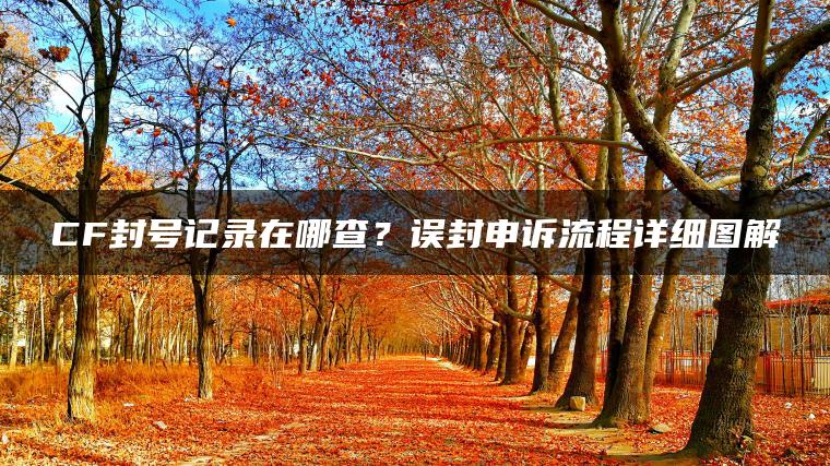 CF封号记录在哪查？误封申诉流程详细图解