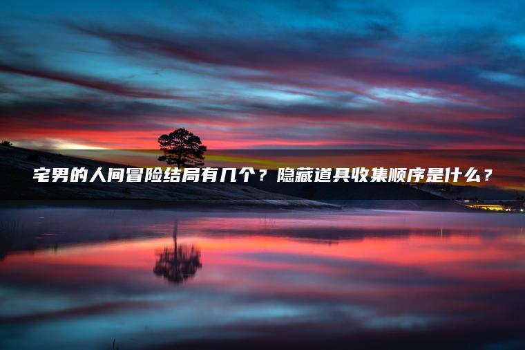 宅男的人间冒险结局有几个？隐藏道具收集顺序是什么？
