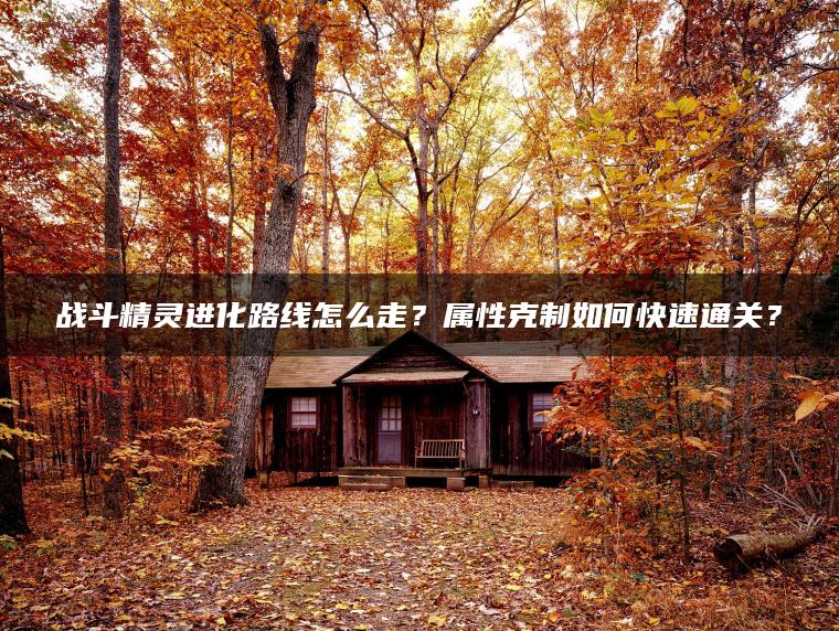 战斗精灵进化路线怎么走？属性克制如何快速通关？
