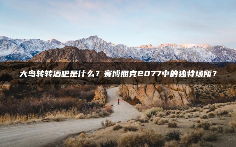 大鸟转转酒吧是什么？赛博朋克2077中的独特场所？